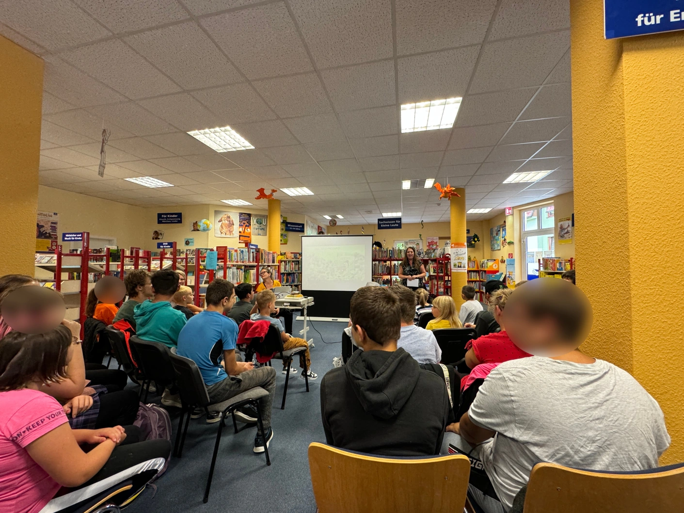 Besuch in der Stadtbibliothek